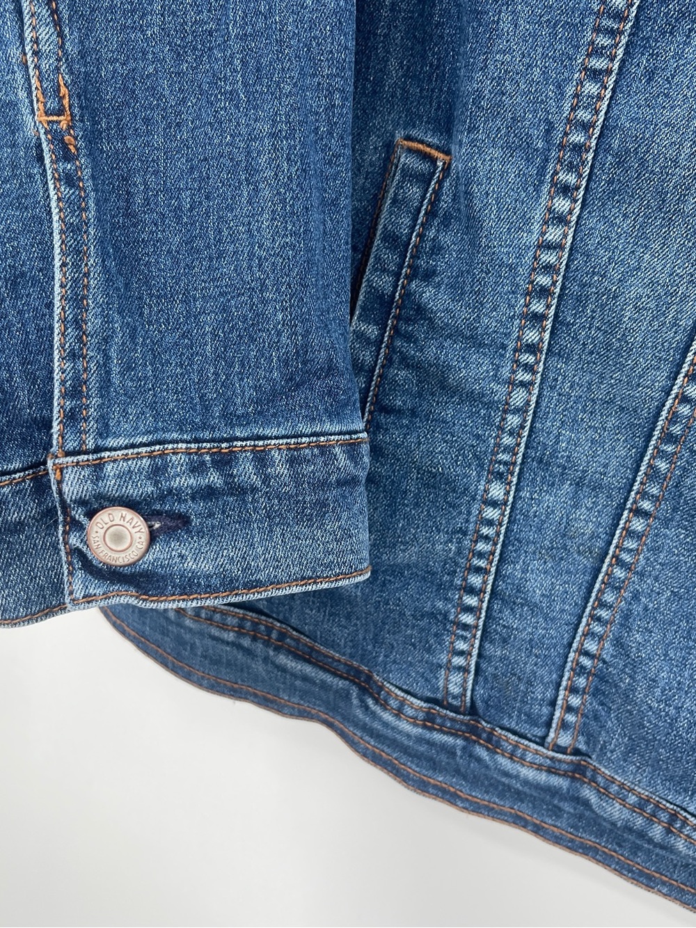Old Navy Classic Blue Denim Jacket - Picture 5 of 11